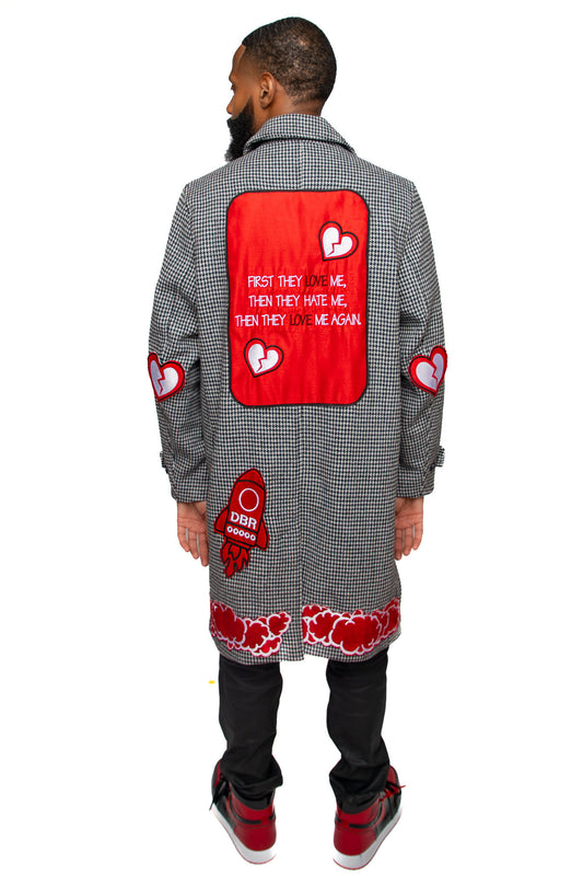 LOVE/HATE OVERCOAT