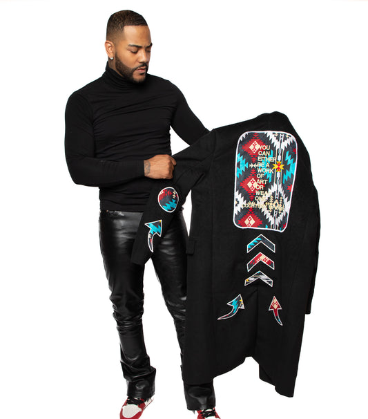 “ARTWORK OVERCOAT”