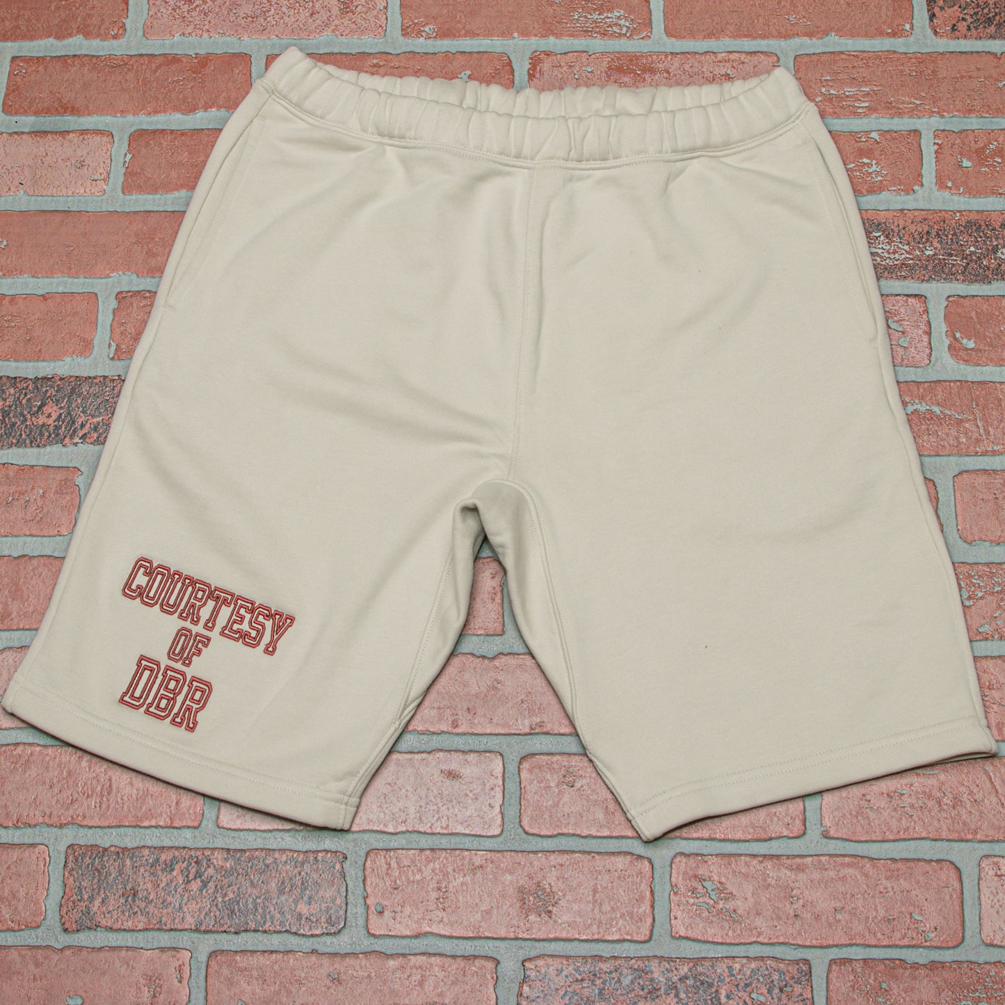 “DBR Jogging Shorts” (Light Beige)